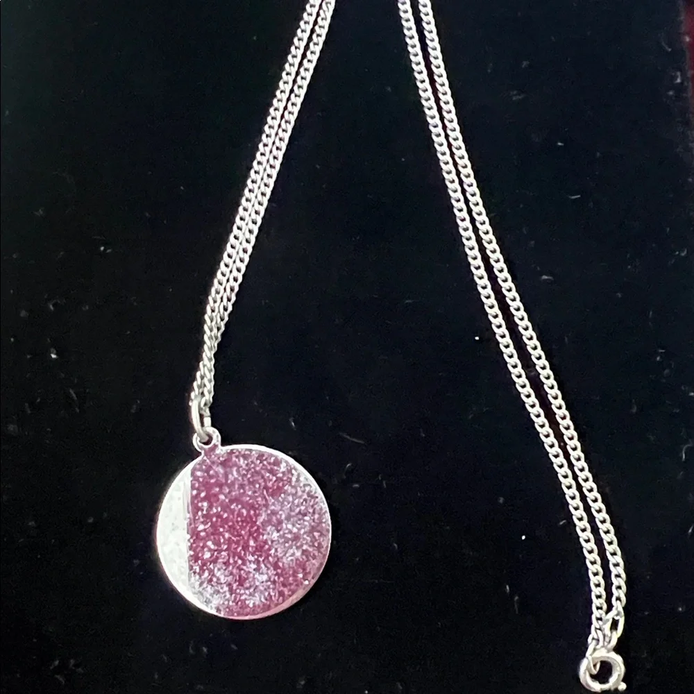 Gemini Zodiac Silver Necklace